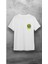 Beyaz %100 Pamuk Süprem Bisiklet Baskılı T-Shirt 2