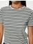 Kısa Kollu Tişört Bisiklet Yaka Slim Fit Kaşkorse 5
