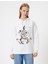 Bambi Oversize Kapüşonlu Sweatshirt Baskılı Şardonlu Lisanslı 3