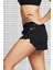 Tempo Luxe 3 Inch Running Shorts Black Fermuarlı Cepli Kısa Koşu Şortu Siyah 1