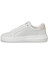 Chunky Cupsole Mono Lth Beyaz Kadın Sneaker 3