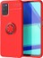 Oppo Reno A52 Ultra Koruma Sağlayan Stant Özellikli Yüzüklü Ravel Silikon Kılıf 1