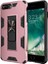 iPhone 8 Plus Stantlı ve Tam Koruma Sağlayan Şık Volve Premium Sert Silikon Kılıf 1