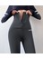 Gri Tarzı L Boyutu Kadın Yüksek Bel Eğitim Tayt Vücut Şekillendirici Dikişsiz Slim Fit Bacak Kanca Şınav Egzersiz Spor Koşu Pantolonu (Yurt Dışından) 3