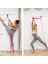 No.2 Stili Kapalı Spor Slackline Bağlama Yoga Kayışı Seti Kadın Bale Yoga Halat Aksesuarları Bölünmüş Spor Şekillendirme Kadın Streç Bant Kiti (Yurt Dışından) 2