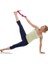 Mor Tarzı Fitness Egzersiz Yoga Germe Bandı Streç Bant Spor Salonu Halat Spor Bel Bacak Yoga Streç Kayış Kemer (Yurt Dışından) 4