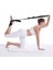 Siyah Stil Yardımcı Ayak Bileği Sedye Kayış Gerginlik Bandı Eğitim Kemeri Yoga Bantları Yoga Esneme Bandı Yoga Kayışı Bacak Bağlama Kemeri (Yurt Dışından) 5