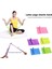 Mor Tarzı Yeni Spor Salonu Fitness Yoga Ekipmanları Güç Eğitimi Elastik Direnç Bantları Egzersiz Yoga Kauçuk Döngüler Spor Pilates Band (Yurt Dışından) 3
