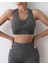 Kırmızı Stil M Boyutu Kadın Koşu Eğitim Kıyafetleri Polyester Dikişsiz Yoga Üst Şort Taşınabilir Nefes Giyilebilir Elastik Darbeye Dayanıklı Spor Salonu Sporları Için (Yurt Dışından) 2