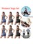 Kırmızı Stil L Boyutu Kadın Spor Giyim Seti Polyester Dikişsiz Aktif Giyim Takım Elbise Hafif Taşınabilir Nefes Alabilir Giyilebilir Spor Salonu Sporları Için Darbeye Dayanıklı (Yurt Dışından) 5
