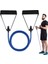Mavi Stil 120 cm Spor Direnç Bantları Kolları ile Yoga Spor Salonu Çekme Halatı Egzersiz Ev Eğitim Genişletici Fitness Ekipmanları Elastik Bantlar (Yurt Dışından) 3