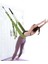 Mor Tarzı Yoga Hamak Uçan Salıncak Hava Yoga Ipi Streç Bacak Böler Fitness Eğitimi Için Pratik Elastik Streç Çubuk Yoga Kemerleri (Yurt Dışından) 2