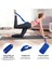2 Adet Tarzı Yoga Germe Kayışı Yardımcı Egzersiz Kemerleri Kapalı Fitness Dans Egzersizi Için Yoga Halatı (Yurt Dışından) 3
