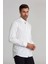 Regular Fit Beyaz Klasik Erkek Gömlek GMKLS0922300112_D01 5