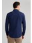 Modern Fit Yarım İtalyan Yaka Lacivert Erkek Gömlek GMARS0422300101_D39 2