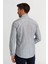 Modern Fit Düğmeli Yaka Çizgili Siyah Spor Erkek Gömlek GMCZG1622300205_D99 2