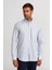 Regular Fit Kol İçi Apoletli Mavi Çizgili Erkek Gömlek GM23K232014_C35 1