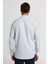 Regular Fit Kol İçi Apoletli Mavi Çizgili Erkek Gömlek GM23K232014_C35 2