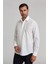 Regular Fit Beyaz Klasik Erkek Gömlek GM23K232074_D01 4