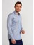 Platinium Regular Fit Mavi Erkek Gömlek PLTG017_D39 3