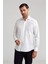 Regular Fit Beyaz Klasik Erkek Gömlek GMKLS1KD224004_D01 1