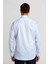 Platinium İtalyan Kumaş Regular Fit Mavi Erkek Gömlek PLTG005_D35 2