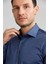 Platinium Regular Fit Lacivert Erkek Gömlek PLTG016_D39 4