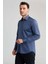 Platinium Regular Fit Lacivert Erkek Gömlek PLTG016_D39 5