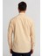 Regular Fit Paşa Yaka Düğmeli Hardal Erkek Gömlek GMCZG3PS22400003_D19 2