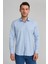 Regular Fit Mavi Klasik Erkek Gömlek GMKLS1KD224004_D35 1