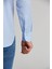 Regular Fit Mavi Klasik Erkek Gömlek GMKLS1KD224004_D35 3