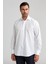Regular Fit Beyaz Klasik Erkek Gömlek GMKLS1KD224005_D01 1
