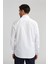 Regular Fit Beyaz Klasik Erkek Gömlek GMKLS1KD224005_D01 2