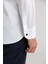 Regular Fit Beyaz Klasik Erkek Gömlek GMKLS1KD224005_D01 3