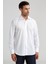 Regular Fit Beyaz Klasik Erkek Gömlek GMKLS1KD224005_D01 5