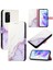Huawei P40 Cüzdan Pu Deri Kickstand Mermer Desen (Yurt Dışından) 5