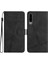 Huawei P30 Tam Koruma Bilek Kayışı Için Flip Case Kart Yuvaları Tutucu Pu (Yurt Dışından) 1