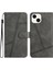 IPhone 13 Için Flip Case Flip Folio Tam Koruma Kartı Yuvaları Tutucu Bilek (Yurt Dışından) 5