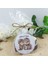 15 Adet Bulut Üstünde Uyuyan Bebek Konsept Baskılı Bebek Şekeri Metal Magnet Açacak 58 mm 2