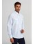 Regular Fit Paşa Yaka Kol İçi Apoletli Mavi Spor Erkek Gömlek GM23Y231124_C35 2