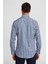 Modern Fit Gizli Düğme Yakalı Lacivert Spor Erkek Gömlek GMKRA0122300202_D39 2