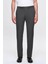 Slim Fit Gri Düz Mono Yaka Çift Yırtmaçlı Astarlı Takim Elbise 4HF05ORT01577 6