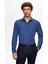 Slim Fit Lacivert Italyan Yaka Dar Kesim Klasik Kravatlık Uzun Kollu Kolay Ütülenebilir Ne 2HF02ORT5185 1