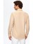 Slim Fit Bej İtalyan Yaka Gömlek 2HF02ORT5185 5