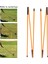 2 Ğ Çubukları Yardımcıları Uygulama Katlanabilir 122 cm Golf Hizalama Çubukları Turuncu (Yurt Dışından) 3