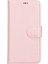 Apple iPhone 13 Uyumlu Deri Cüzdanlı Kılıf Nu2 Pembe 4