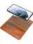 Samsung Galaxy S22 Uyumlu Deri Cüzdanlı Kılıf RST2EF 4