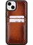 Apple iPhone 15 Plus Uyumlu Deri Arka Kapak Fxcp RST2EF 4