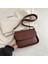 Kadınlar Için Dokulu Küçük Çanta 2024 Yeni Stil Modaya Uygun Retro Estetik Kişiselleştirilmiş Crossbody Çanta Niş Batı Moda Omuz Çantası (Yurt Dışından) 1
