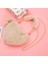 Sevimli Kalp Zincirli Crossbody Çanta, Şık ve Şık Tek Omuzlu Peluş Çanta, Kore Versiyonu Kızlar Için Büyük Kapasiteli Saklama Çantası (Yurt Dışından) 5